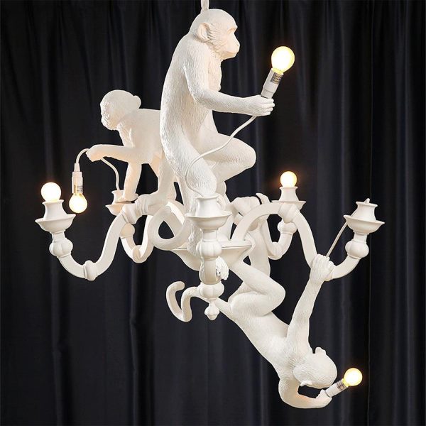 monkey chandelier