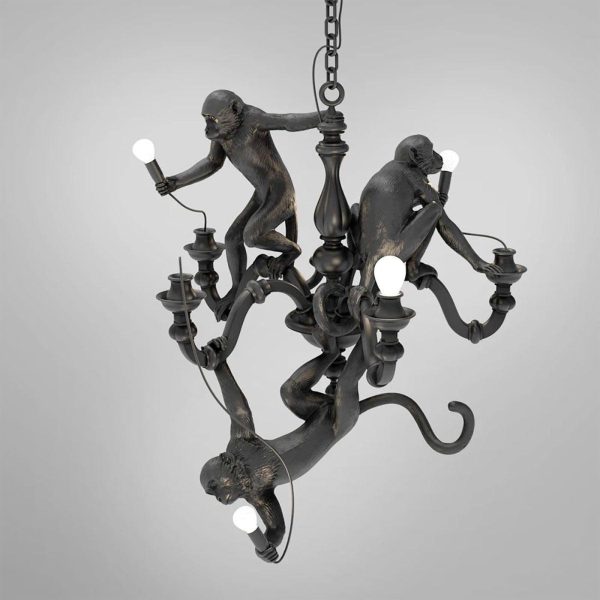 monkey chandelier