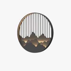 mountain outdoor wall lamp