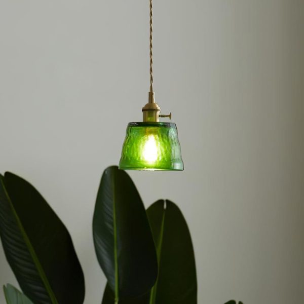 nordic cup glass pendant lamp