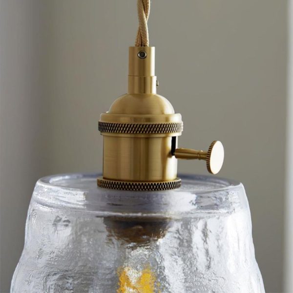 nordic cup glass pendant lamp
