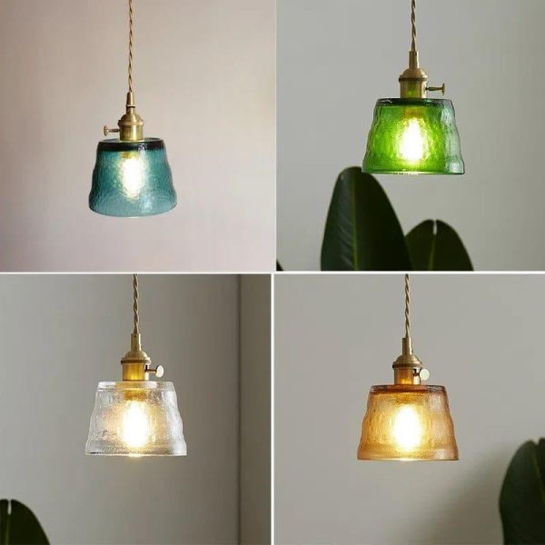 nordic cup glass pendant lamp