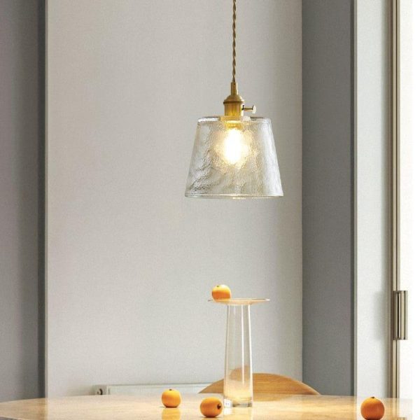 nordic cup glass pendant lamp