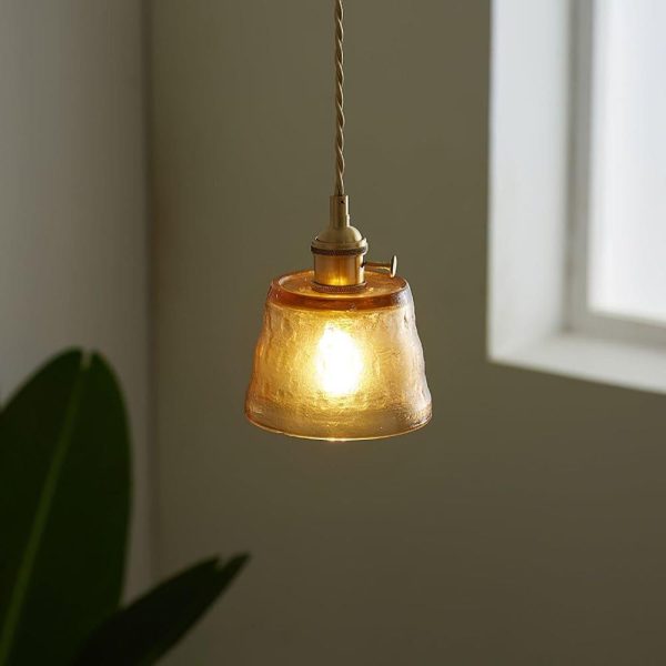 nordic cup glass pendant lamp
