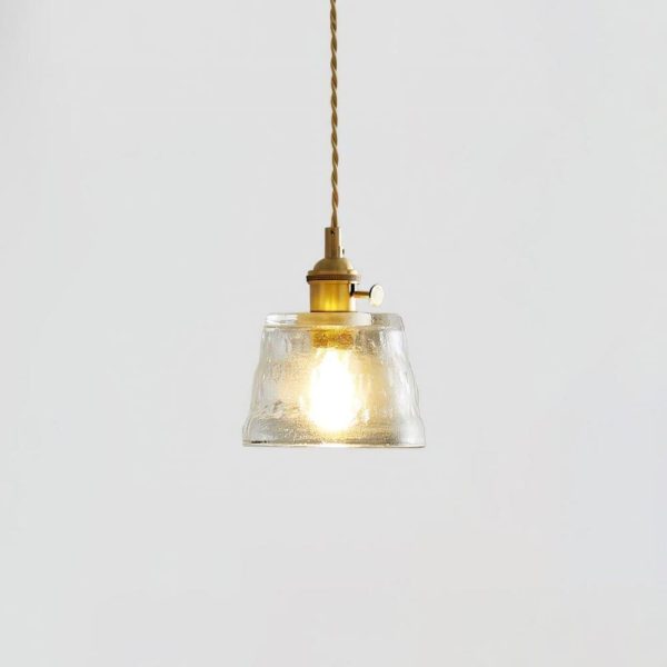 nordic cup glass pendant lamp