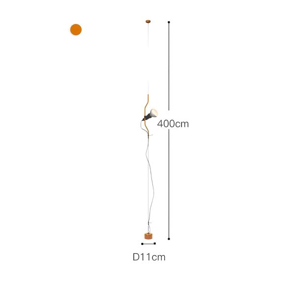 parentheses pendant light