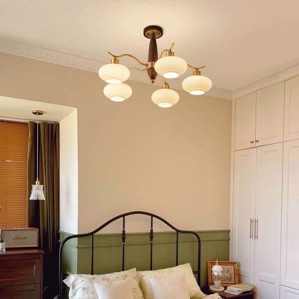 penton glass chandelier