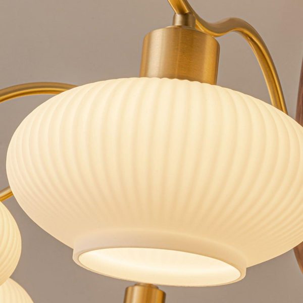 penton glass chandelier