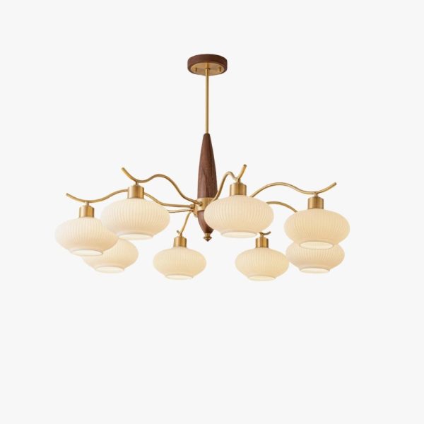 penton glass chandelier