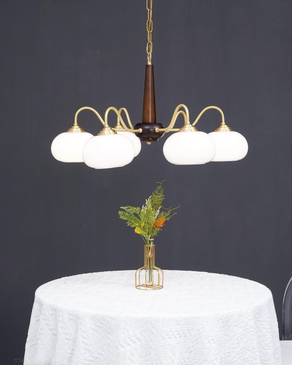 persimmon chandelier