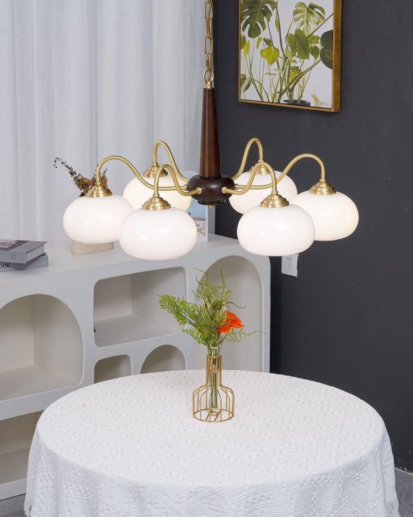 persimmon chandelier