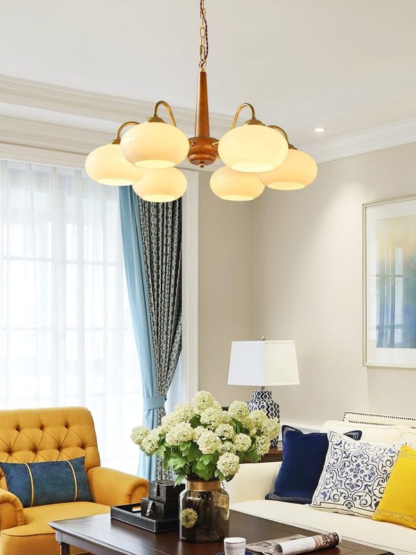 persimmon chandelier