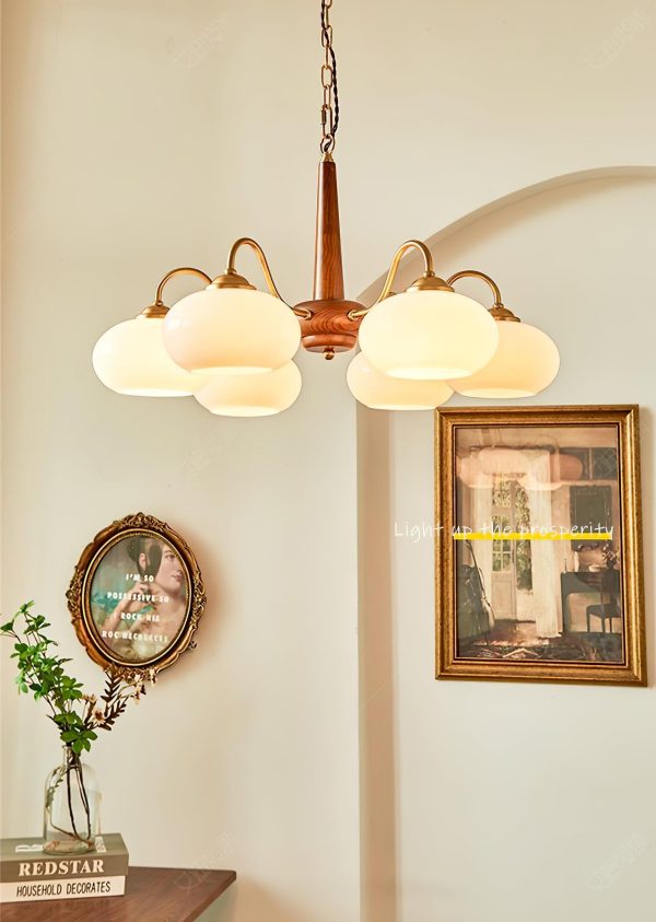 persimmon chandelier