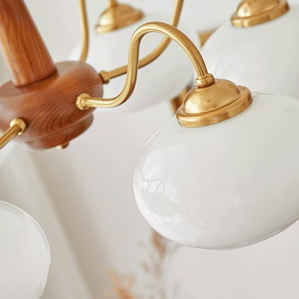 persimmon chandelier