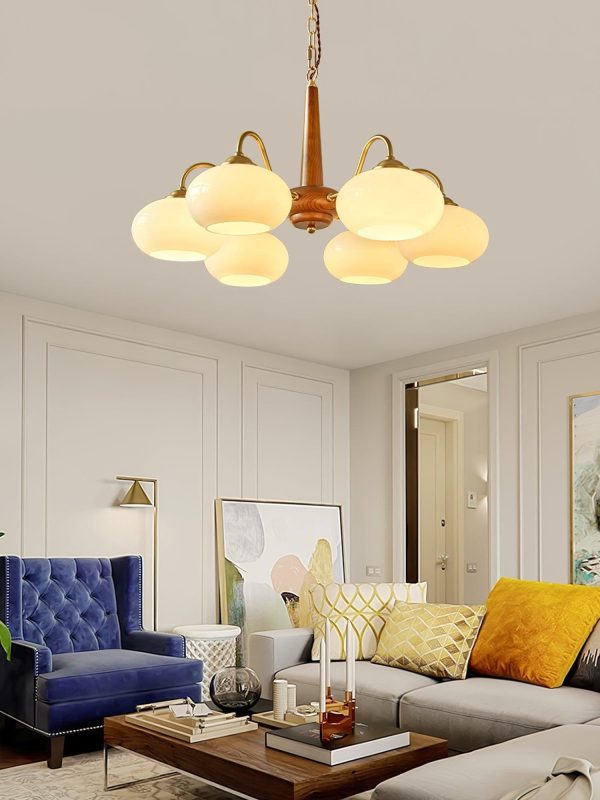 persimmon chandelier