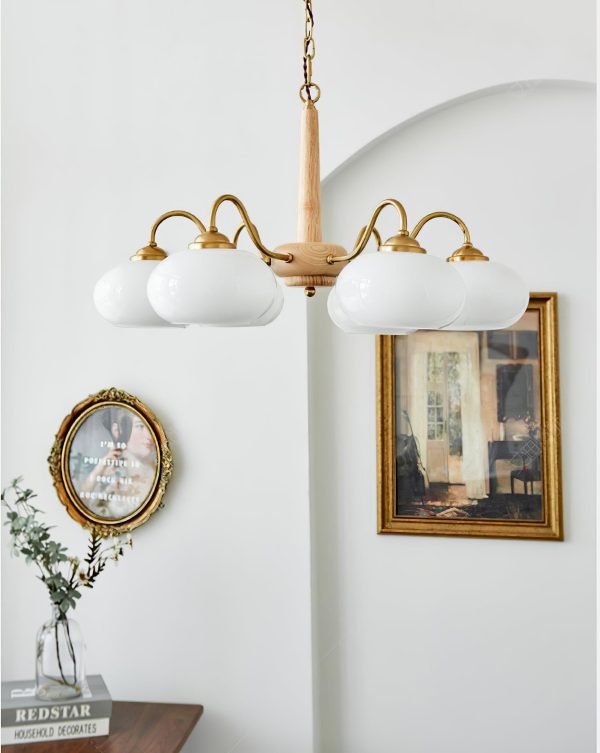 persimmon chandelier