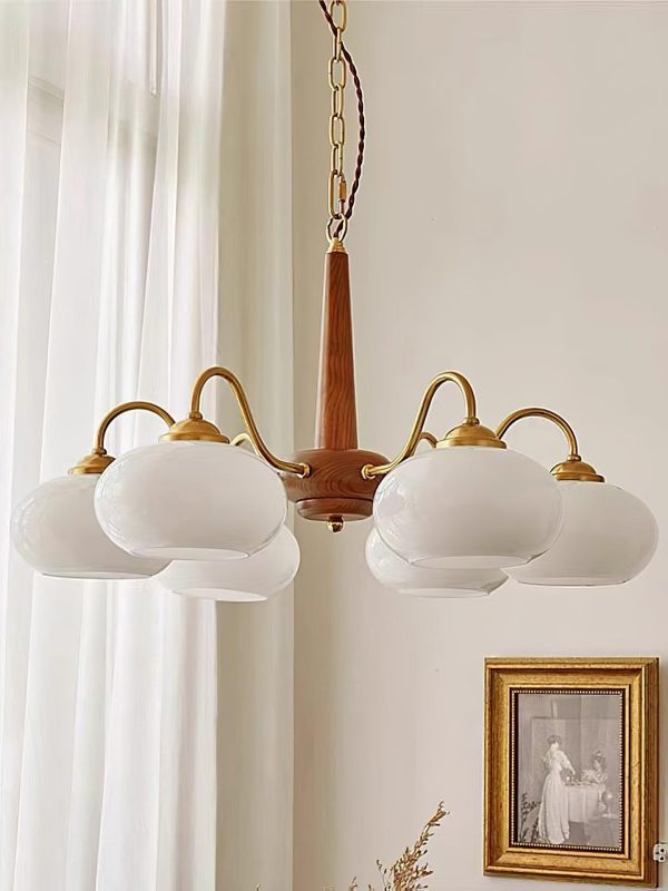 persimmon chandelier