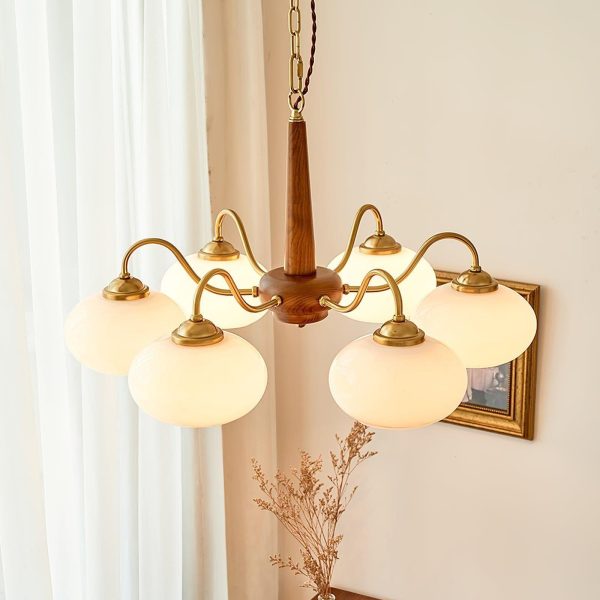 persimmon chandelier