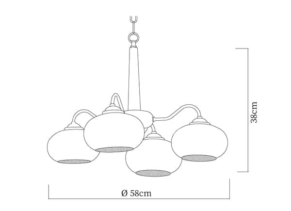 Persimmon_Chandelier_size