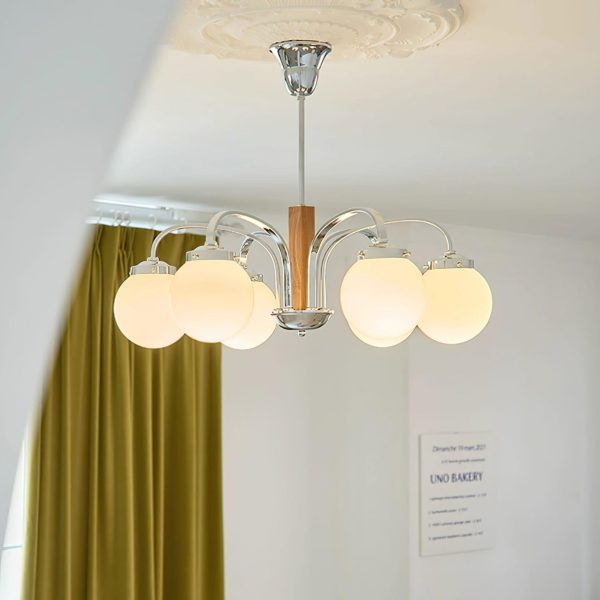 polaris art chandelier