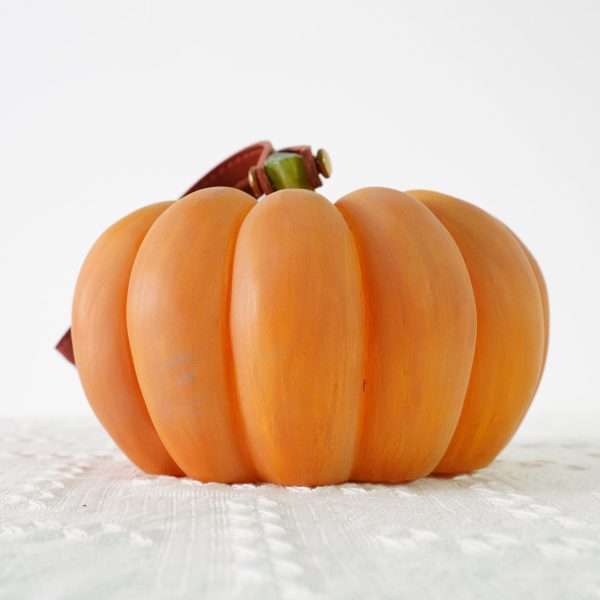 pumpkin portable table lamp