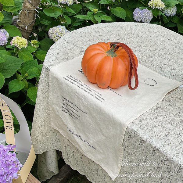 pumpkin portable table lamp