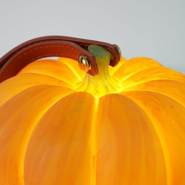pumpkin portable table lamp