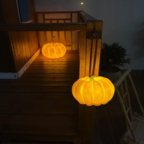 pumpkin portable table lamp