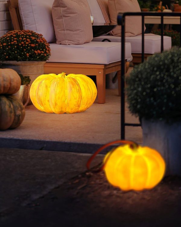 pumpkin table lamp