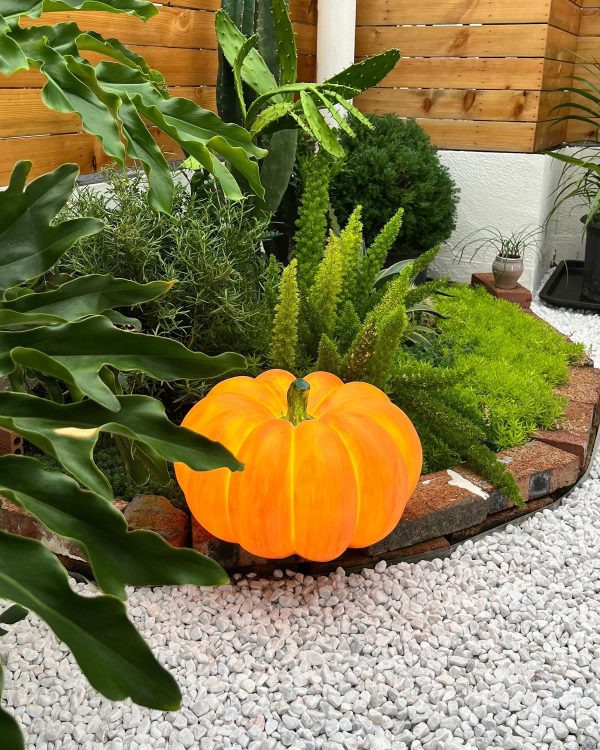 pumpkin table lamp