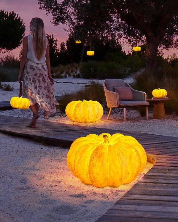 pumpkin table lamp