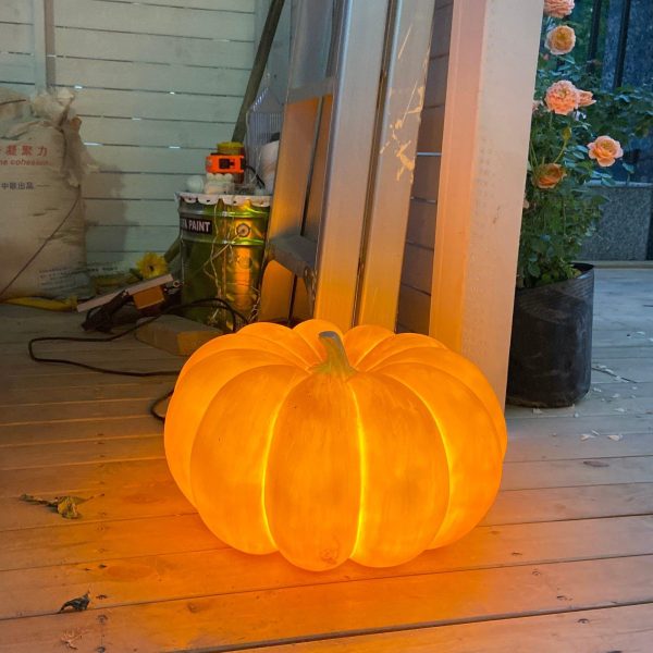 pumpkin table lamp