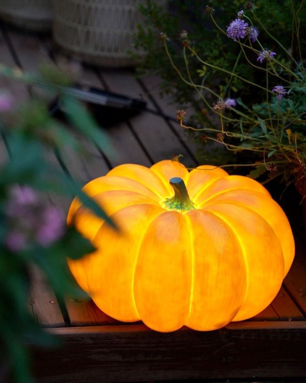 pumpkin table lamp