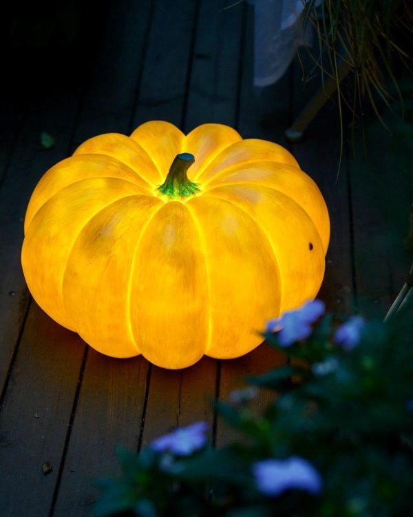 pumpkin table lamp