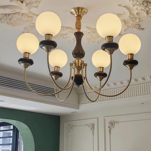 retro monique chandelier