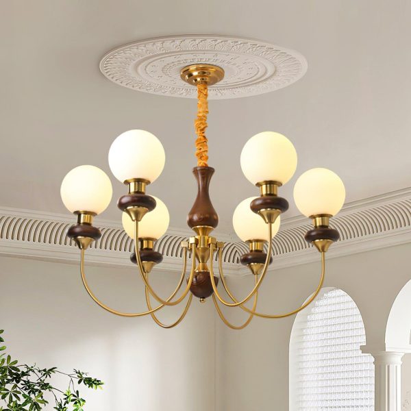 retro monique chandelier