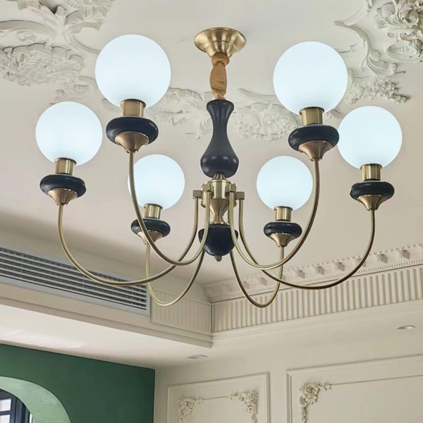 retro monique chandelier