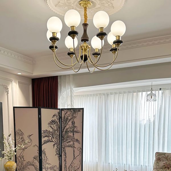 retro monique chandelier