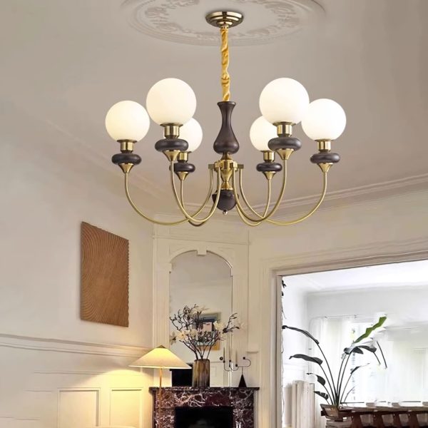 retro monique chandelier