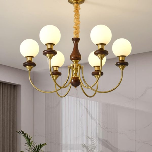 retro monique chandelier