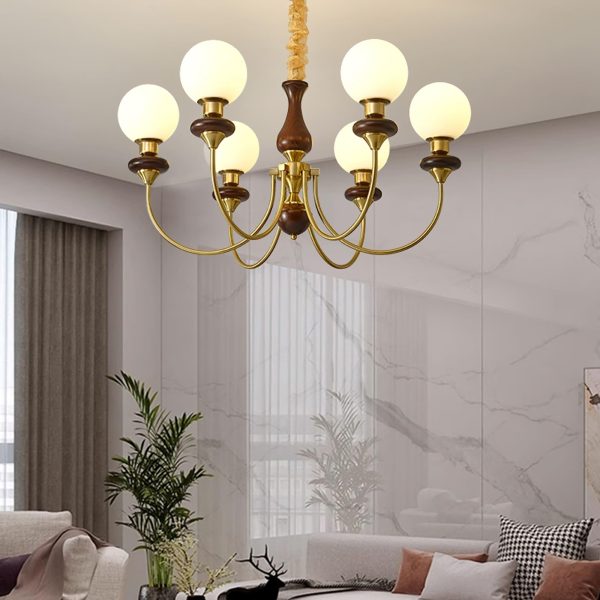 retro monique chandelier