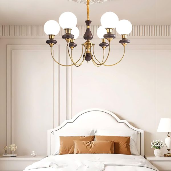 retro monique chandelier