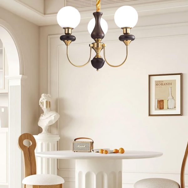 retro monique chandelier