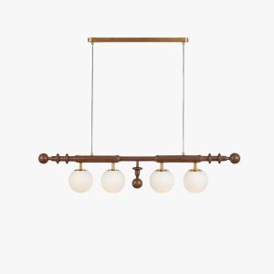 roman column chandelier