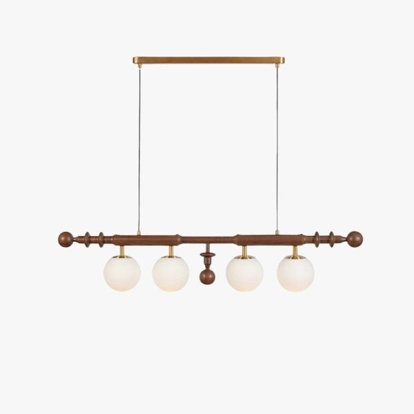 roman column chandelier
