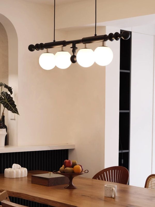 roman column chandelier