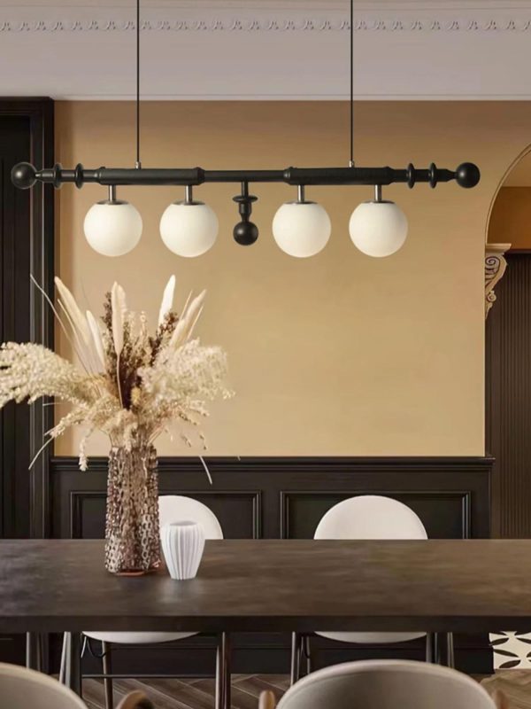 roman column chandelier