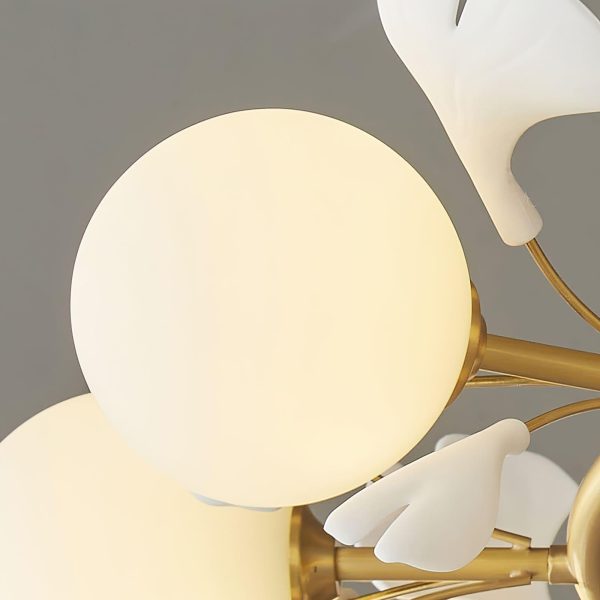 rosalia ginkgo chandelier
