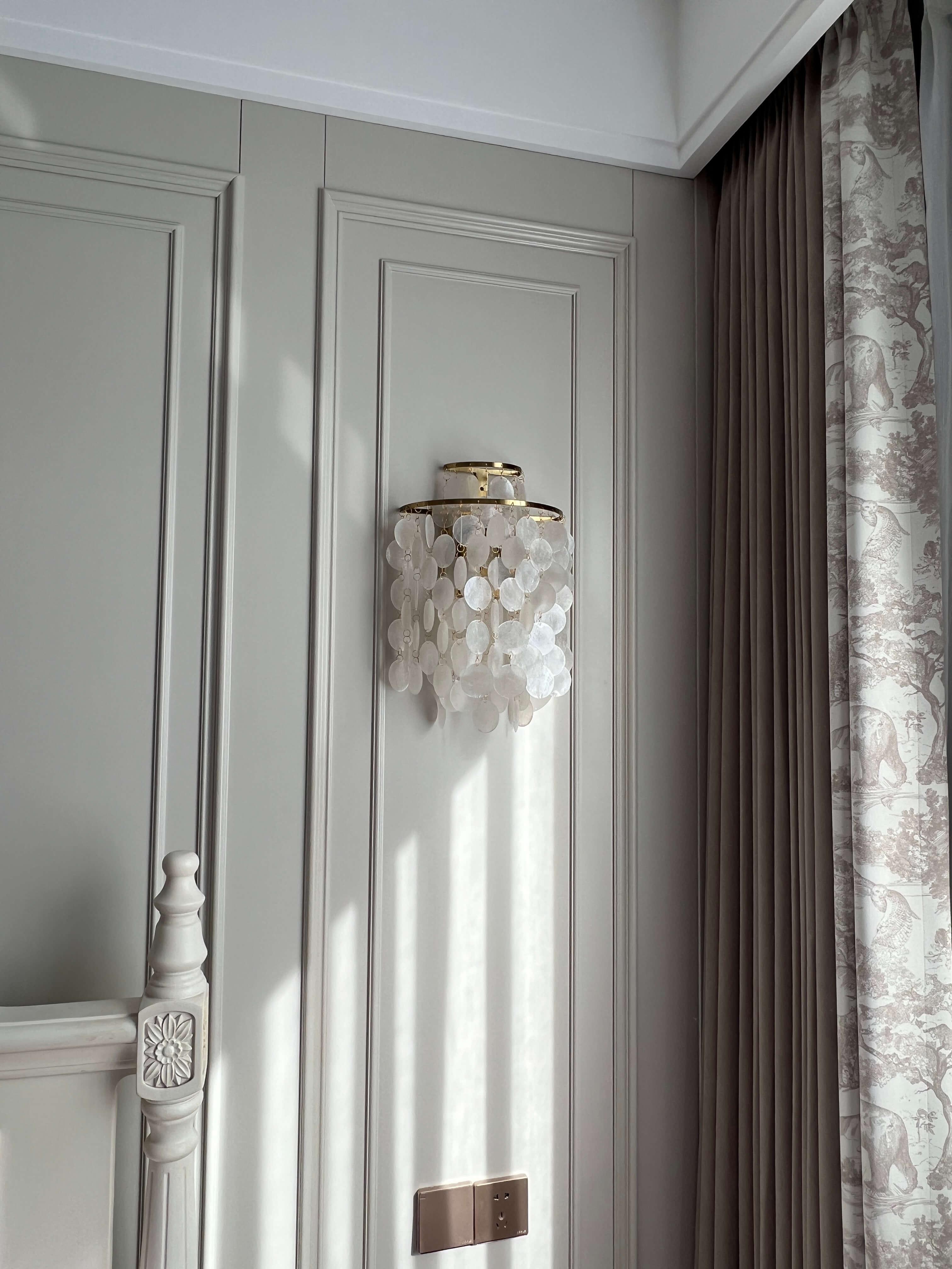 sea shell fun 1wm wall lamp