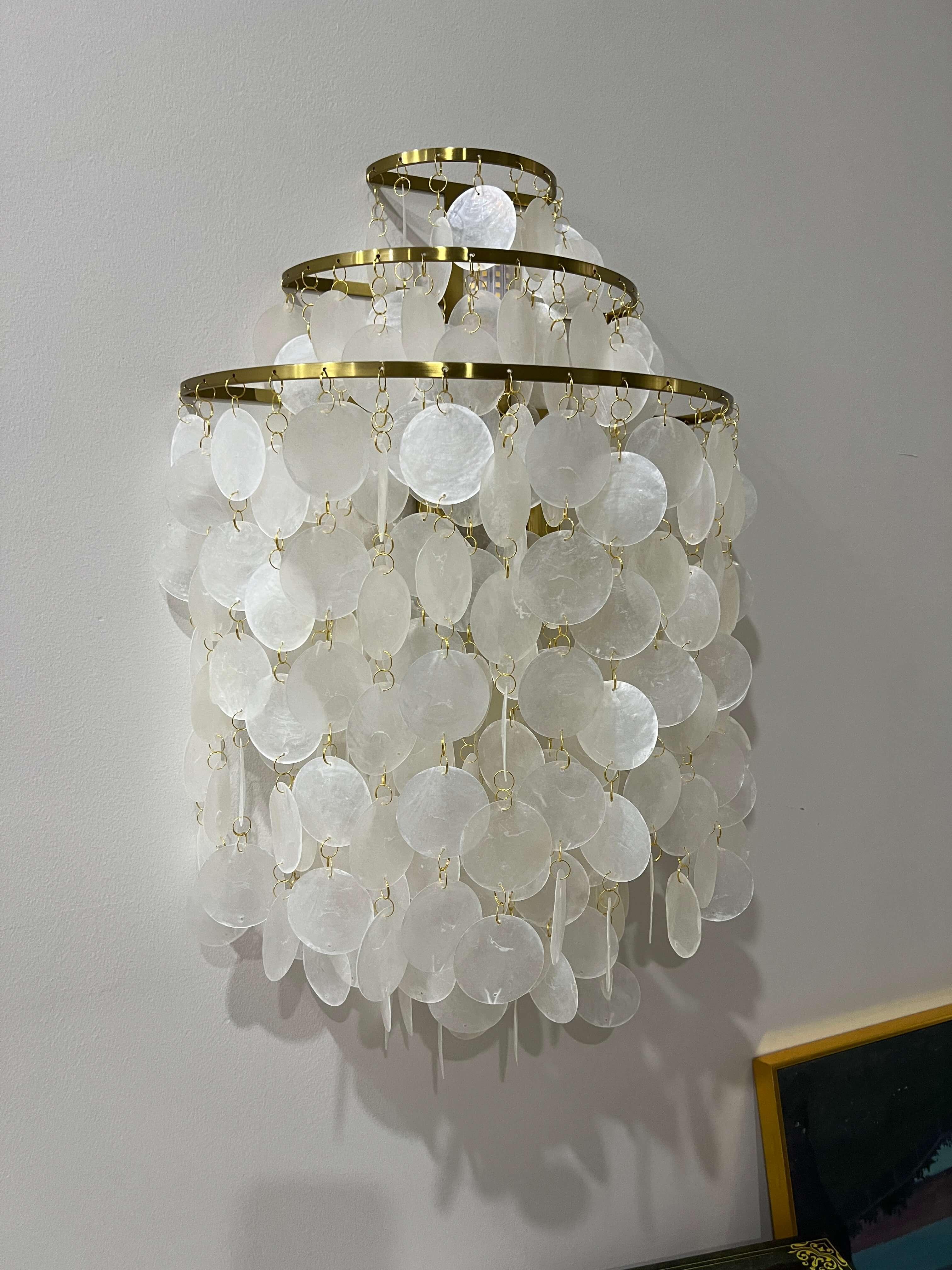 sea shell fun 1wm wall lamp